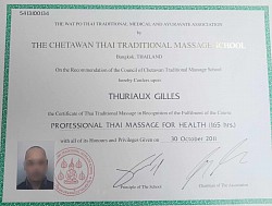 Gilles Thuriaux - Watpo & Chetawan Thai Traditional Medical and Massage School - Thailand