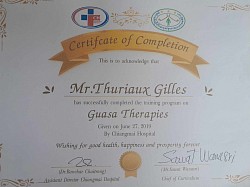 Thuriaux Gilles - Guasa Therapies Complementary Medicine Department - Chiangmai Hospital - Dr Sawat Wannasri & Dr Hatsadaporn Wannasri - Chiang Mai - Thaïlande